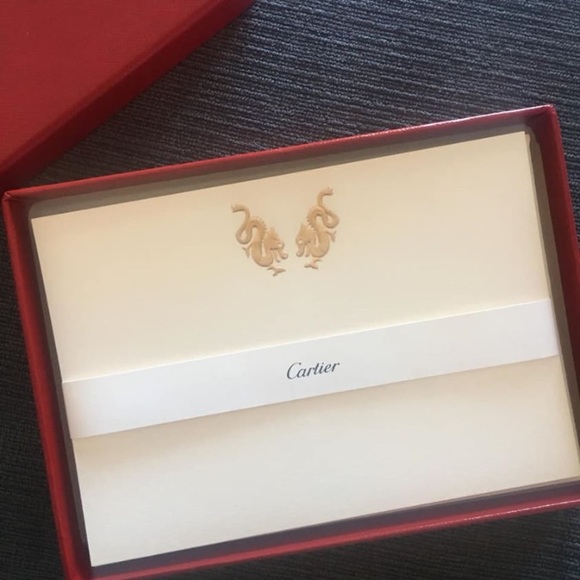 Cartier card and envelope set - Picture 2 of 4